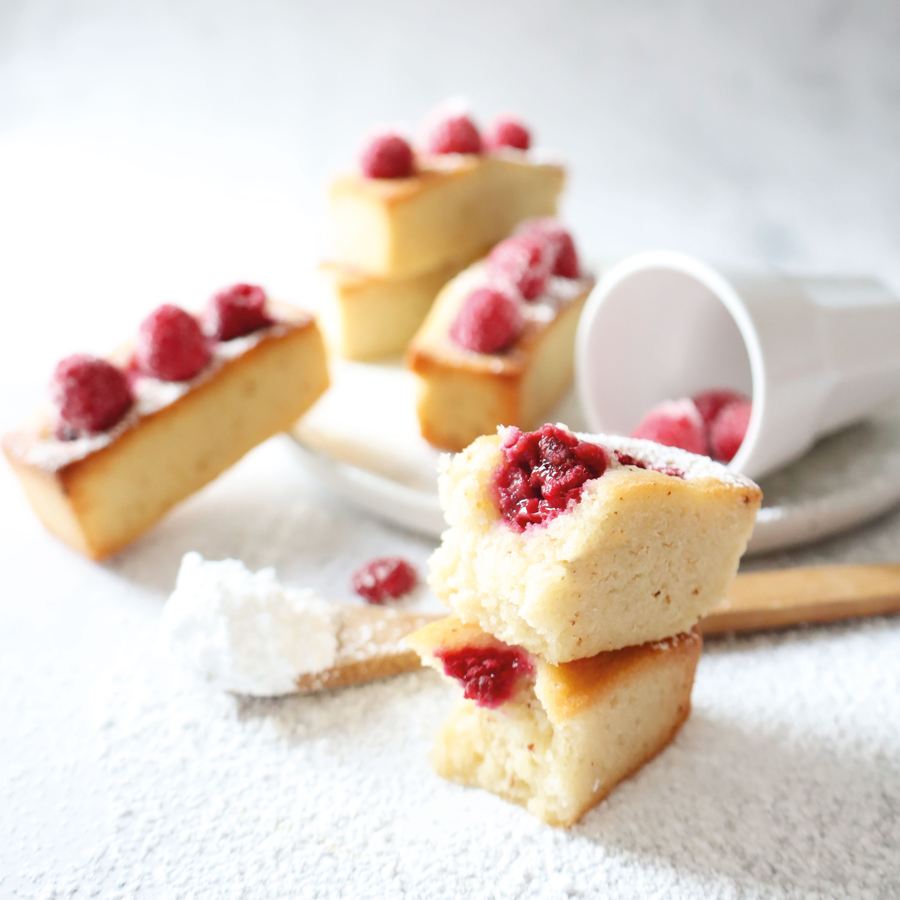 Financiers framboises